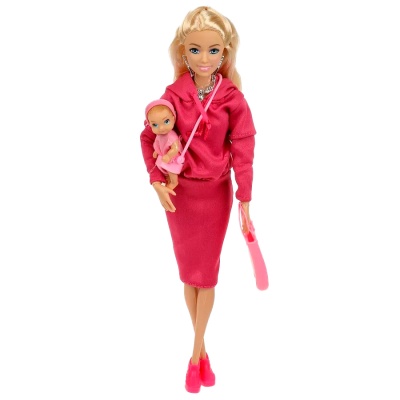 Кукла София с малышом 29 см Карапуз 66001-SET41-S-BB 1